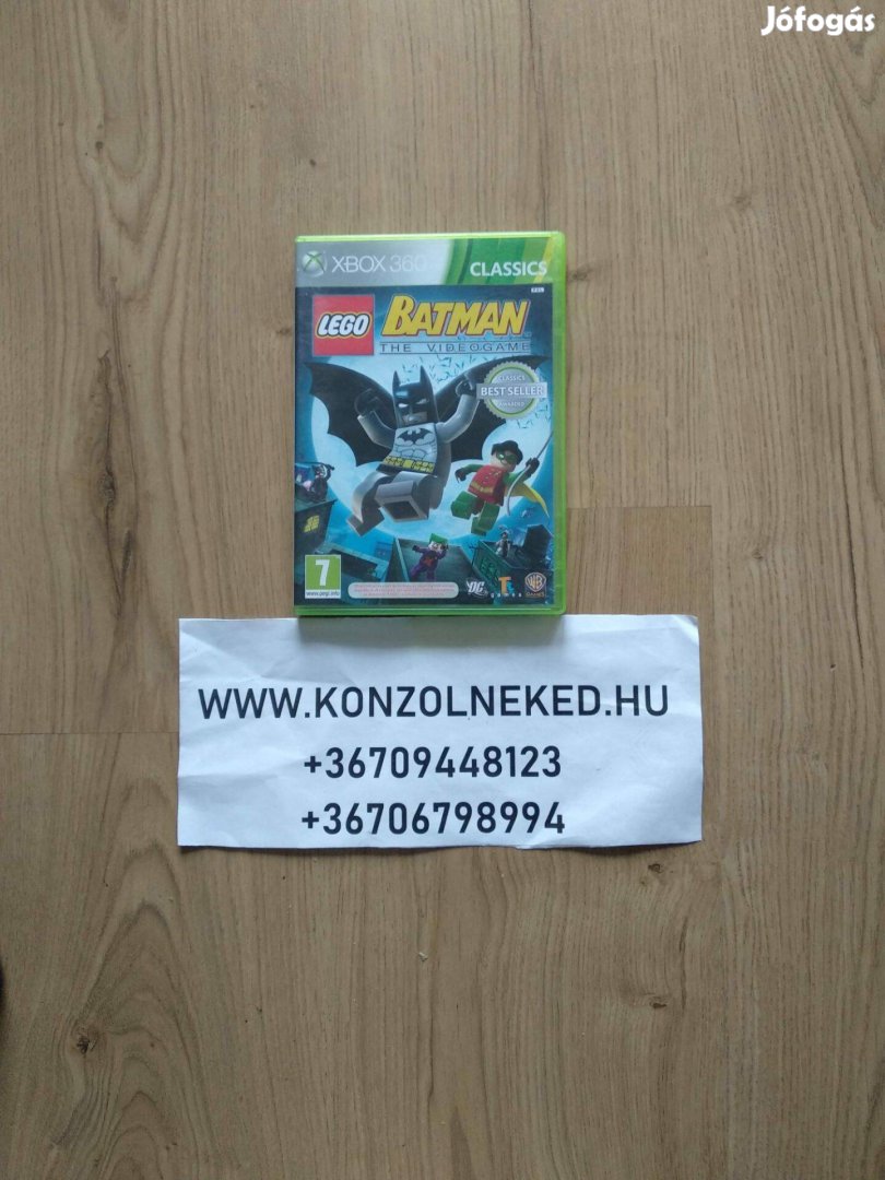 LEGO Batman The Videogame Xbox One Kompatibilis eredeti Xbox 360 játék