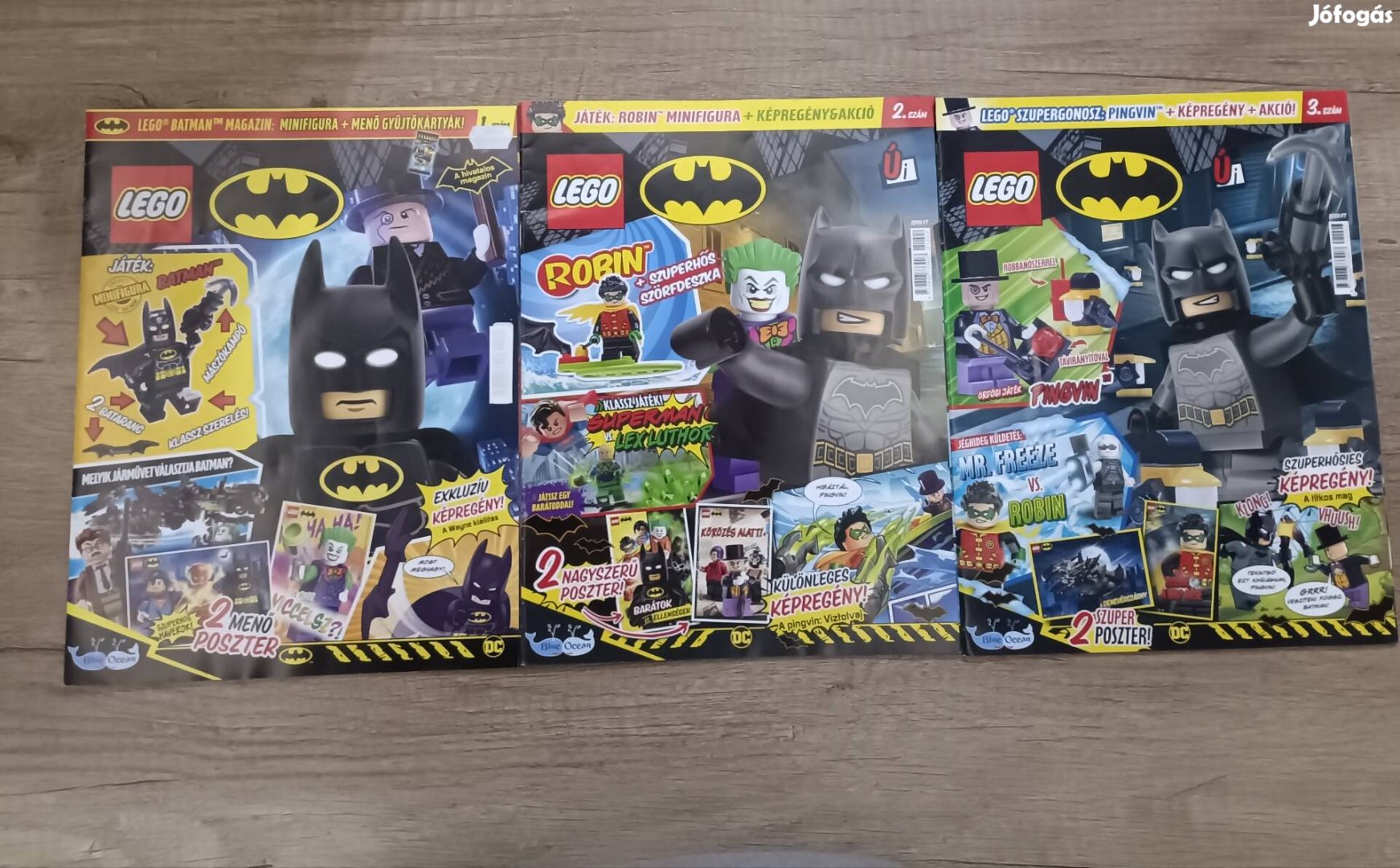 LEGO Batman szuperhős újságok
