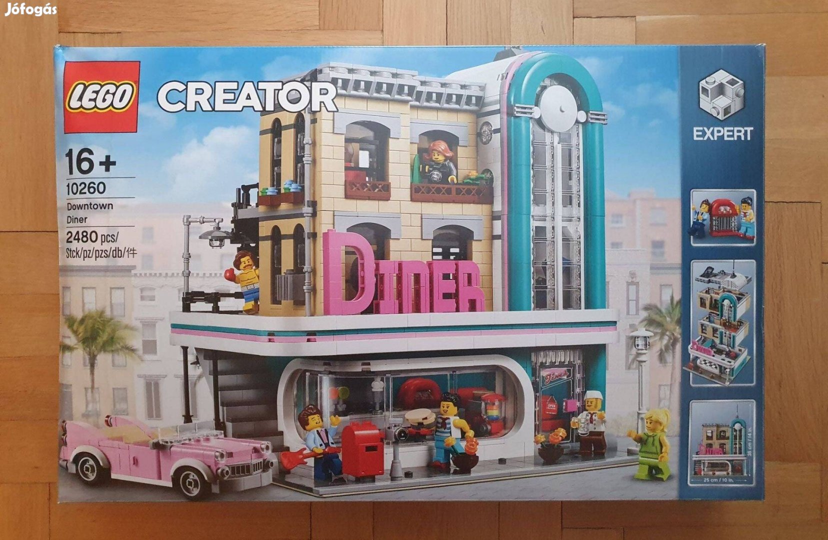LEGO Belvárosi bár Downtown diner (10260) - bontatlan