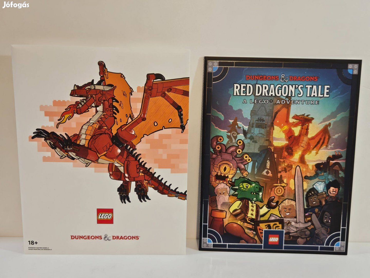 LEGO Books - 5008827 - Dungeons & Dragons - Red Dragon's Tale füzet