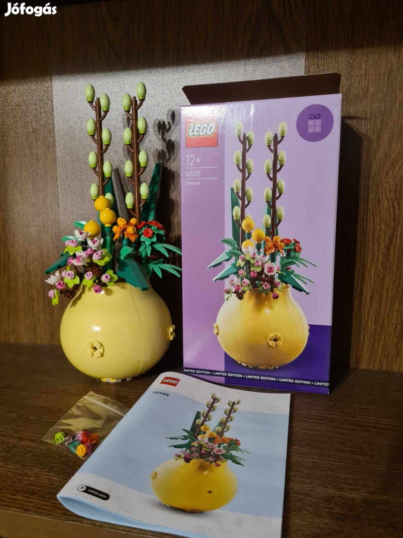 LEGO Botanical Collection GWP Flowerpot (Virágcserép) - 40588