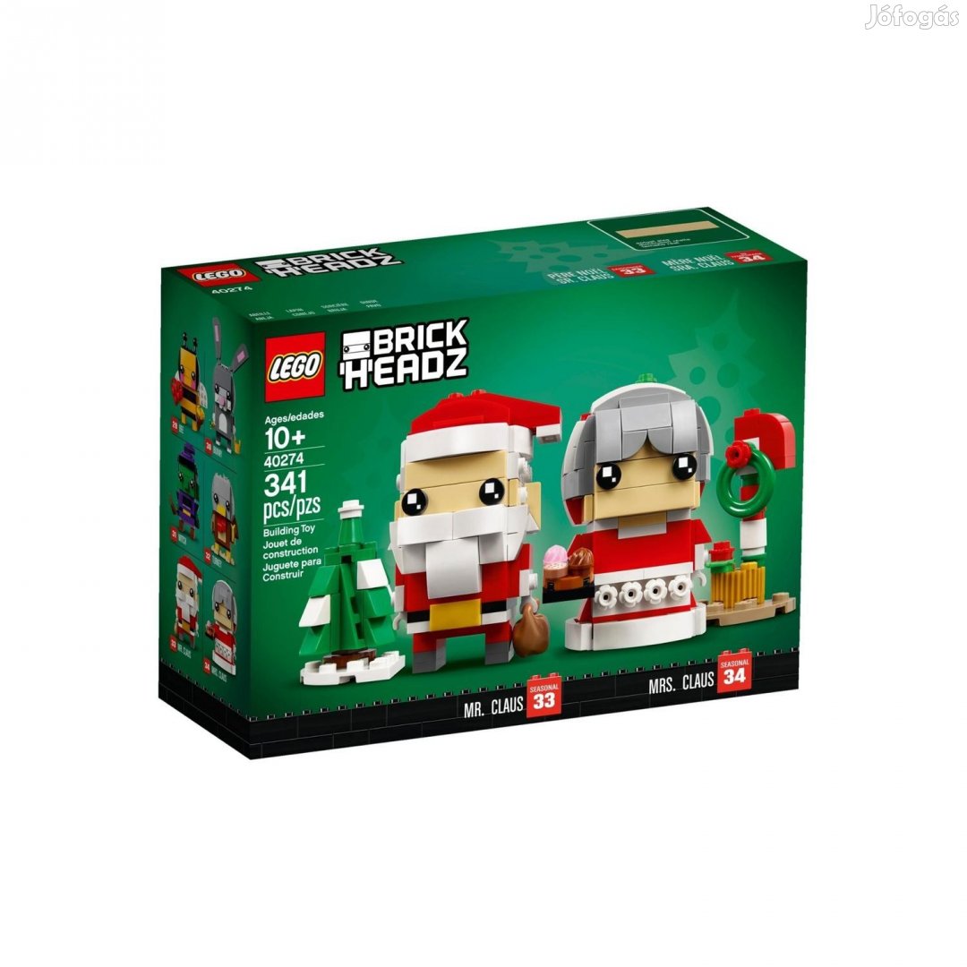 LEGO BrickHeadz 40274 BrickHeadz Mr. & Mrs. Claus