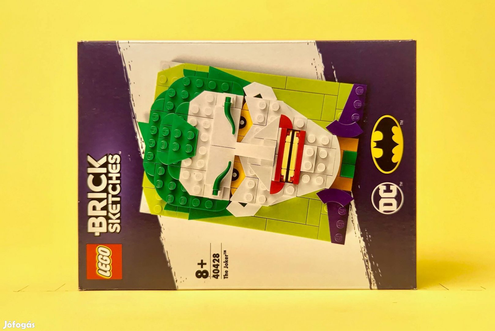 LEGO Brick Sketches 40428 A Joker, Új, Bontatlan, Hibátlan