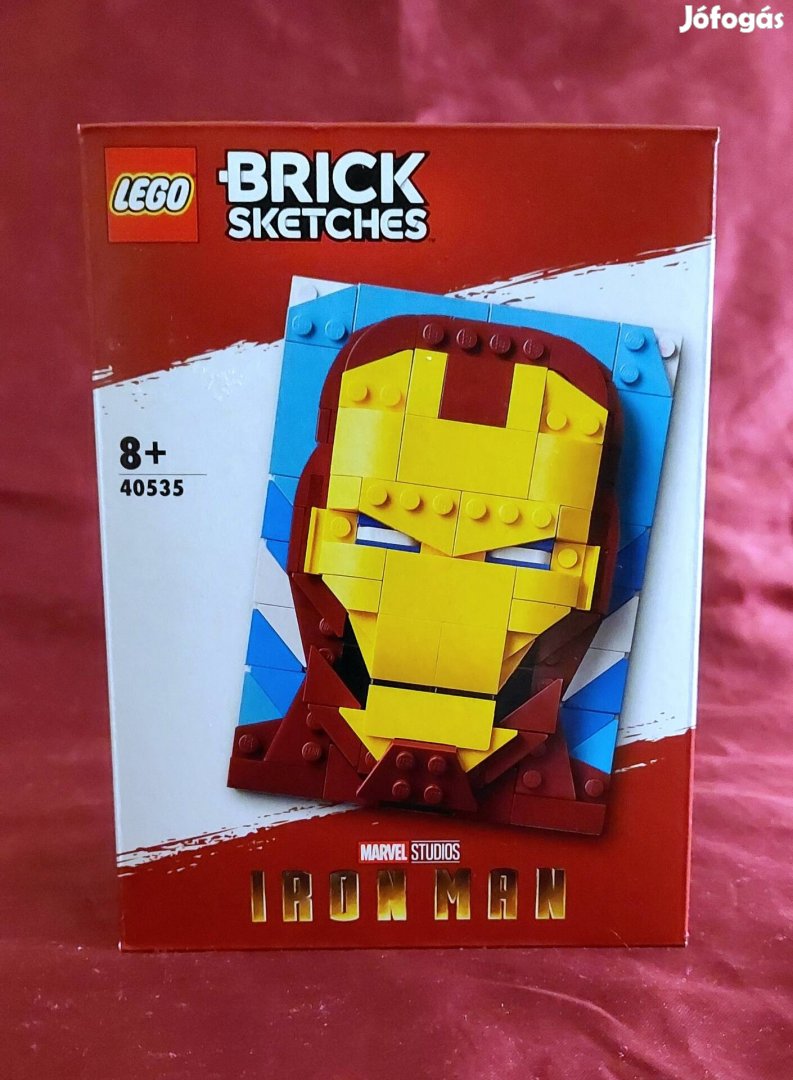 LEGO Brick Sketches 40535 Iron Man új, bontatlan