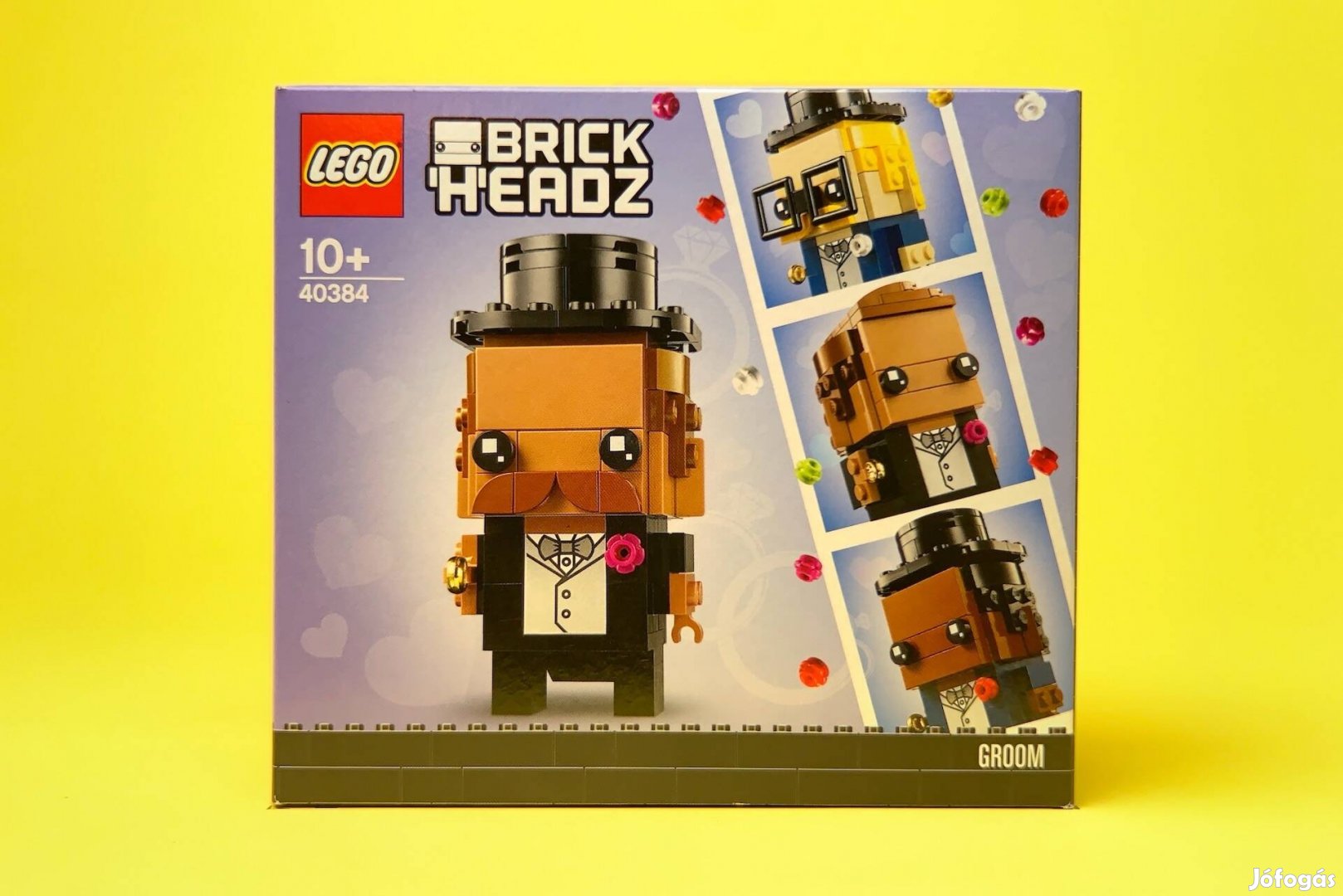 LEGO Brickheadz 40384 Wedding Groom, Új, Bontatlan