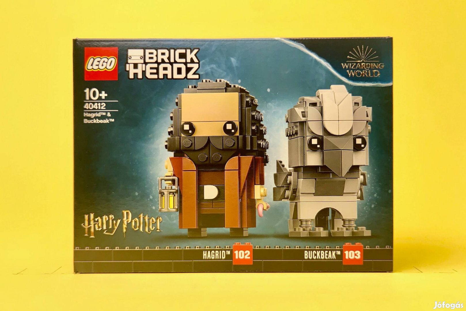 LEGO Brickheadz 40412 Hagrid & Buckbeak, Új, Bontatlan