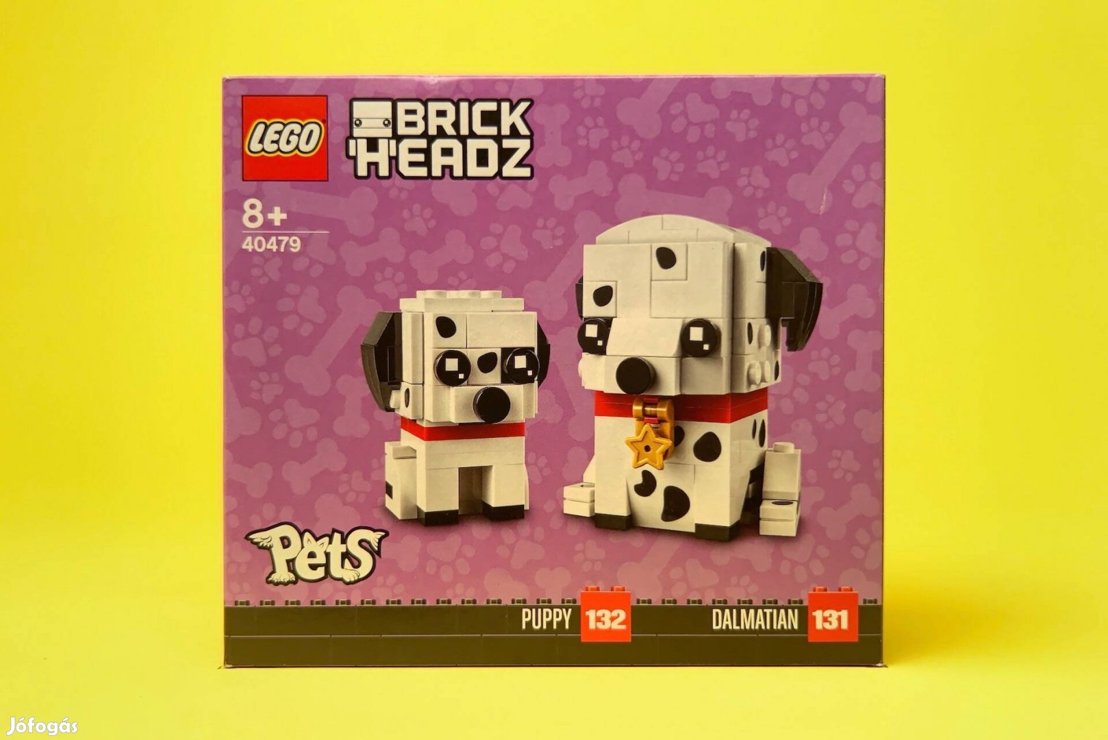 LEGO Brickheadz 40479 Dalmatian & Puppy, Új, Bontatlan