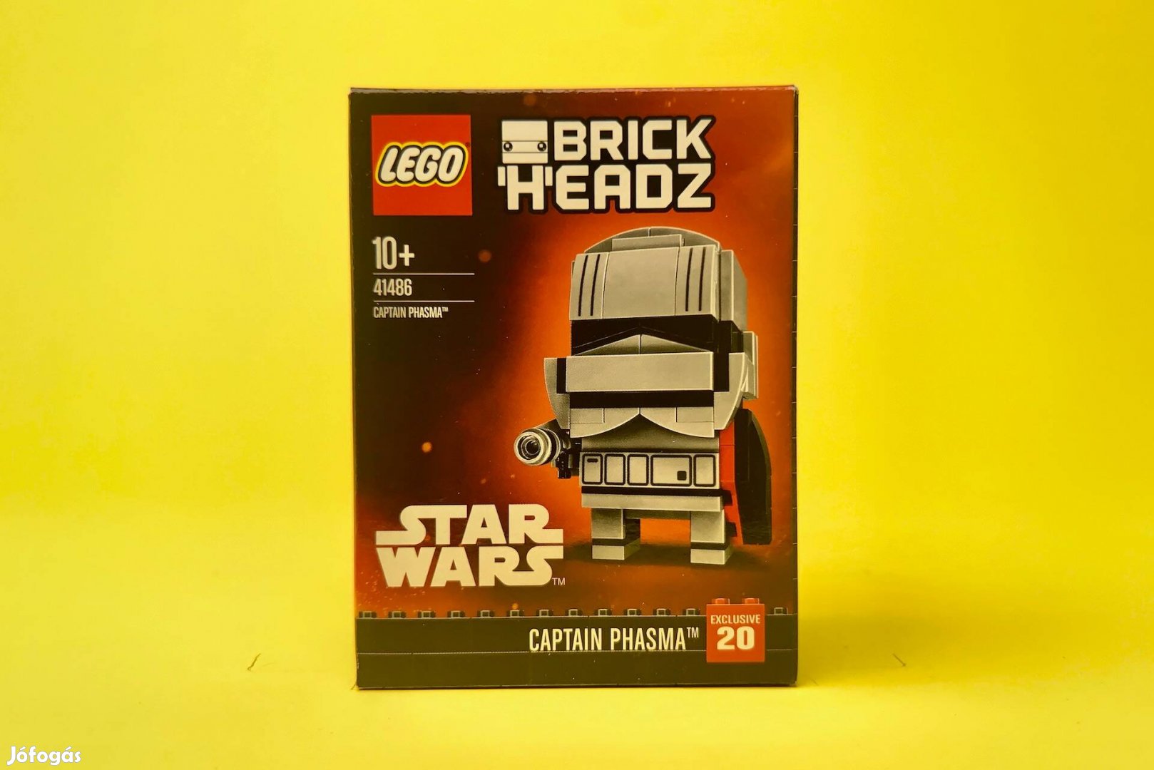 LEGO Brickheadz 41486 Captain Phasma, Új, Bontatlan