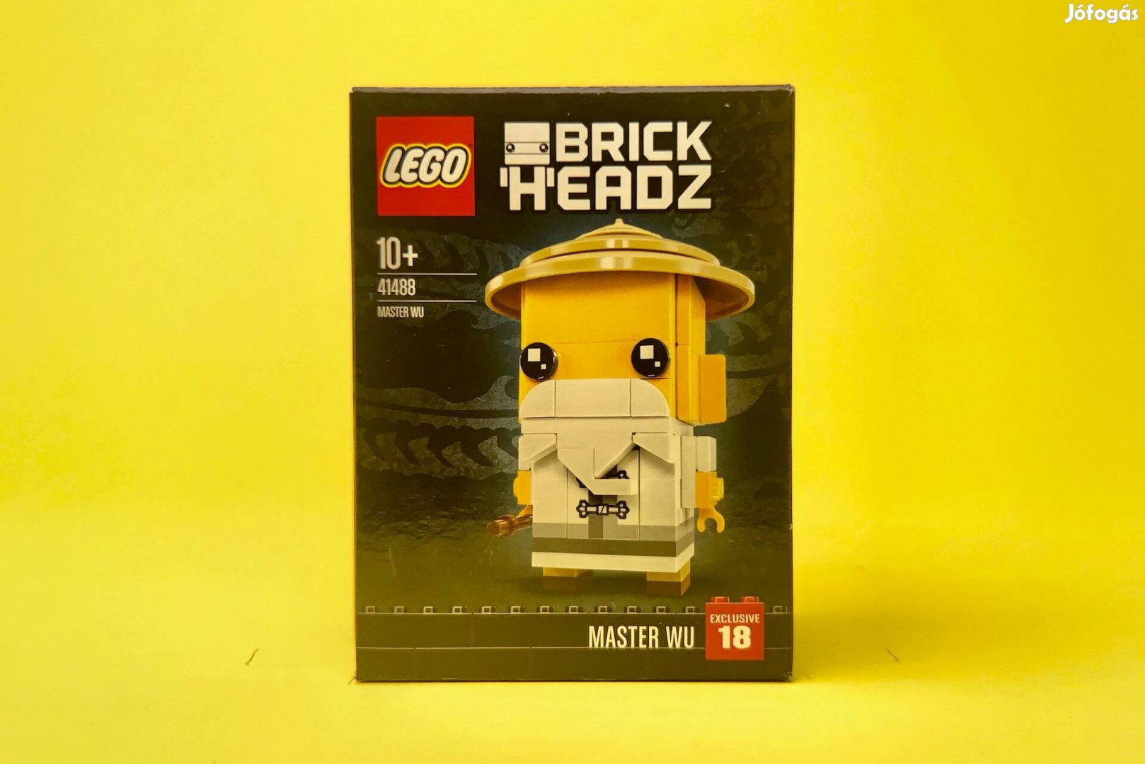 LEGO Brickheadz 41488 Master Wu, Új, Bontatlan