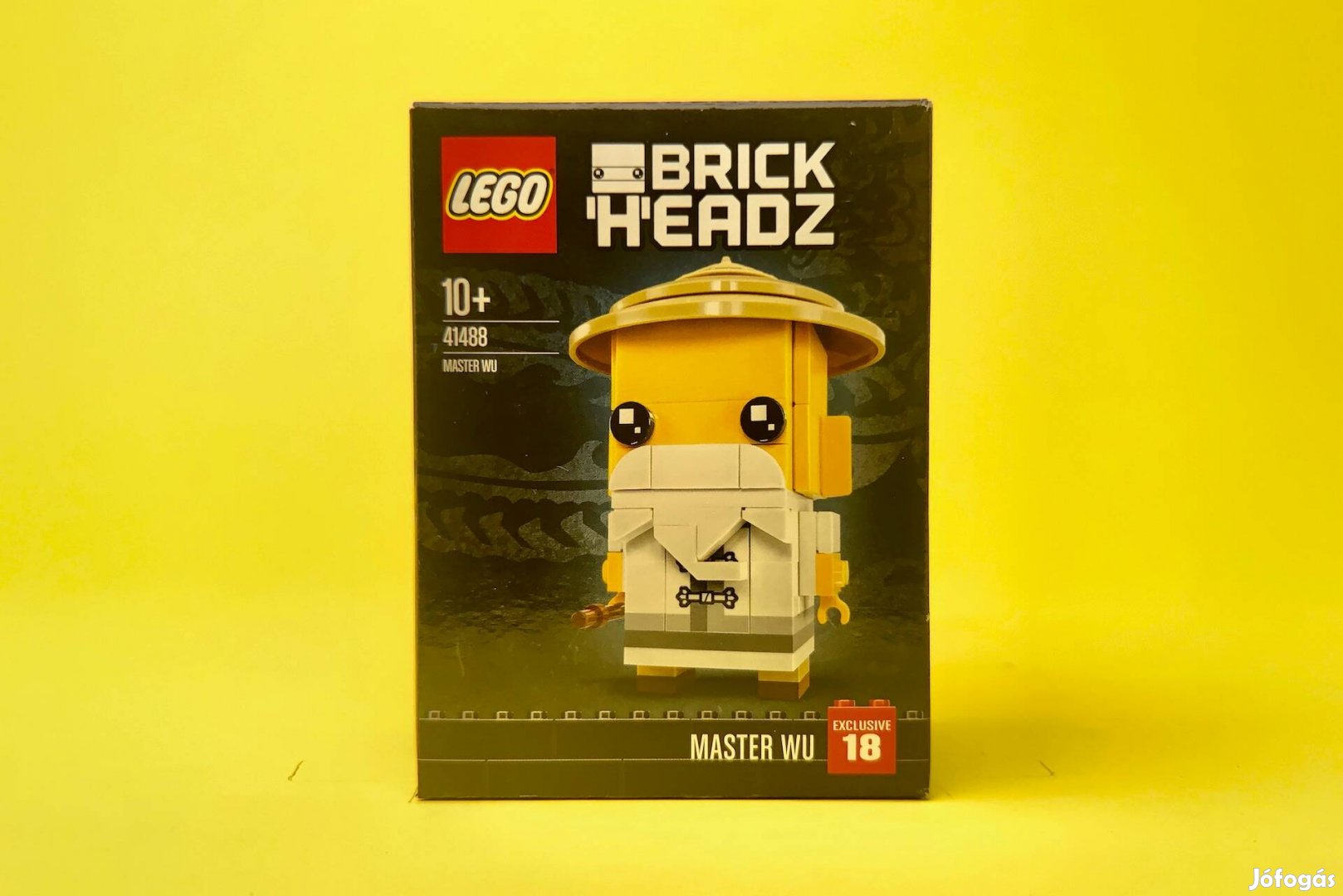 LEGO Brickheadz 41488 Wu mester, Új, Bontatlan