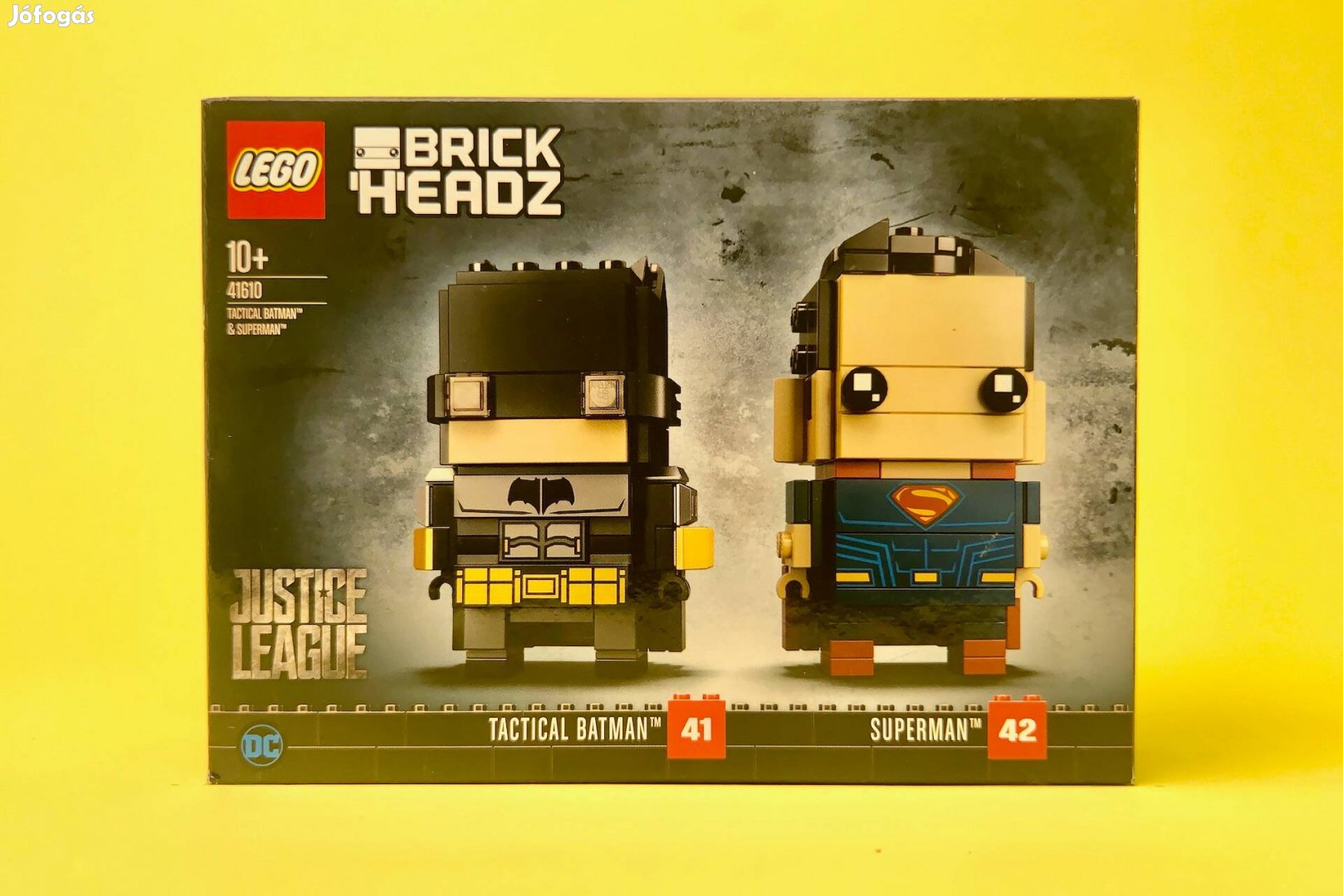 LEGO Brickheadz 41610 Taktikai Batman és Superman, Új, Bontatlan
