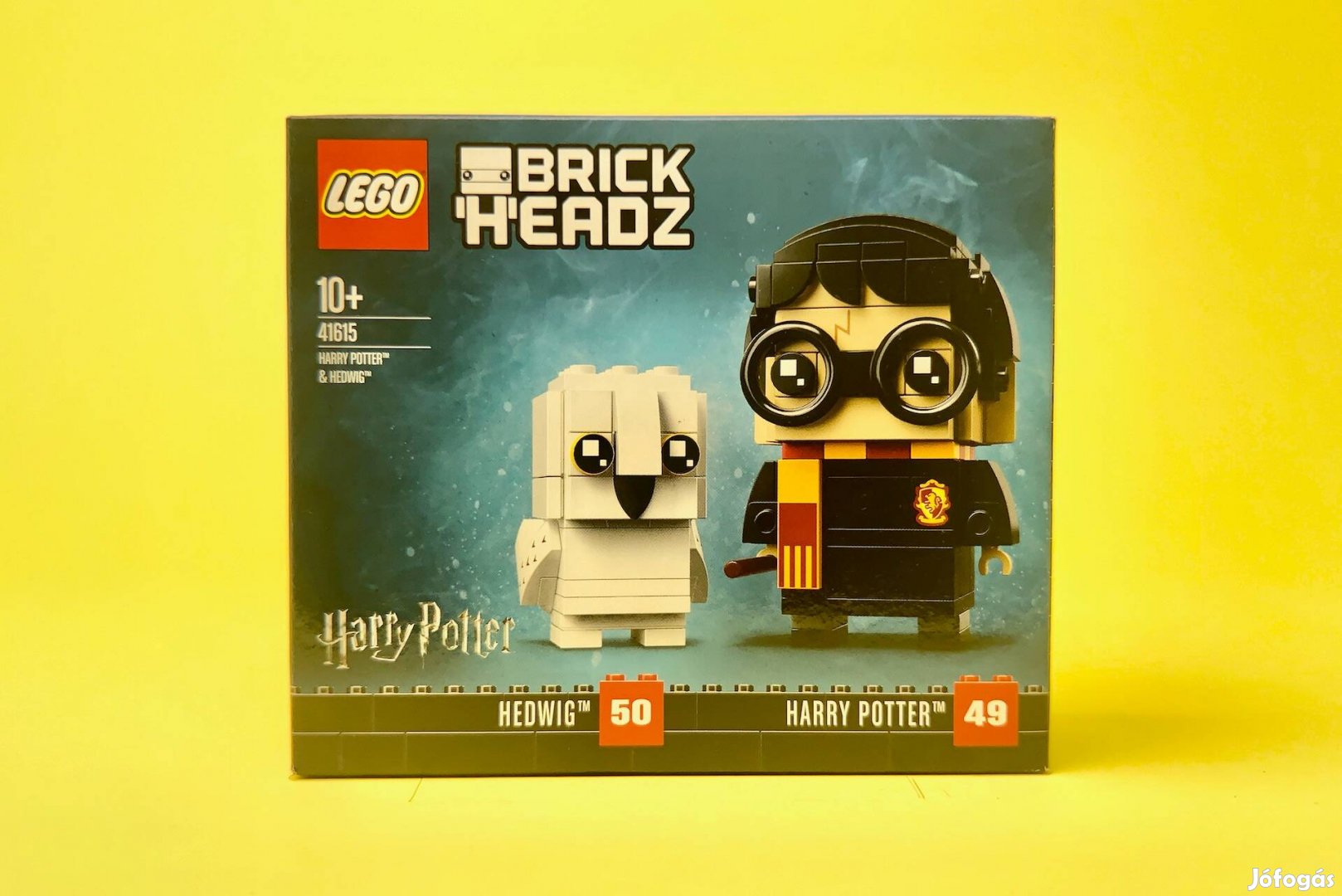 LEGO Brickheadz 41615 Harry Potter és Hedwig, Új, Bontatlan, Hibátlan