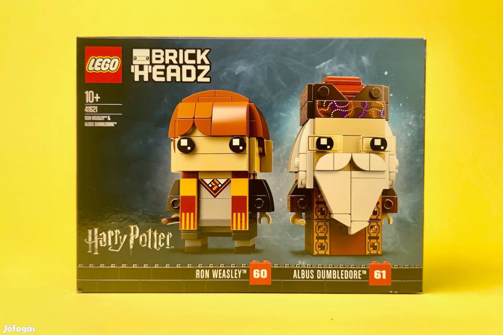 LEGO Brickheadz 41621 Ron Weasley & Albus Dumbledore, Új, Bontatlan