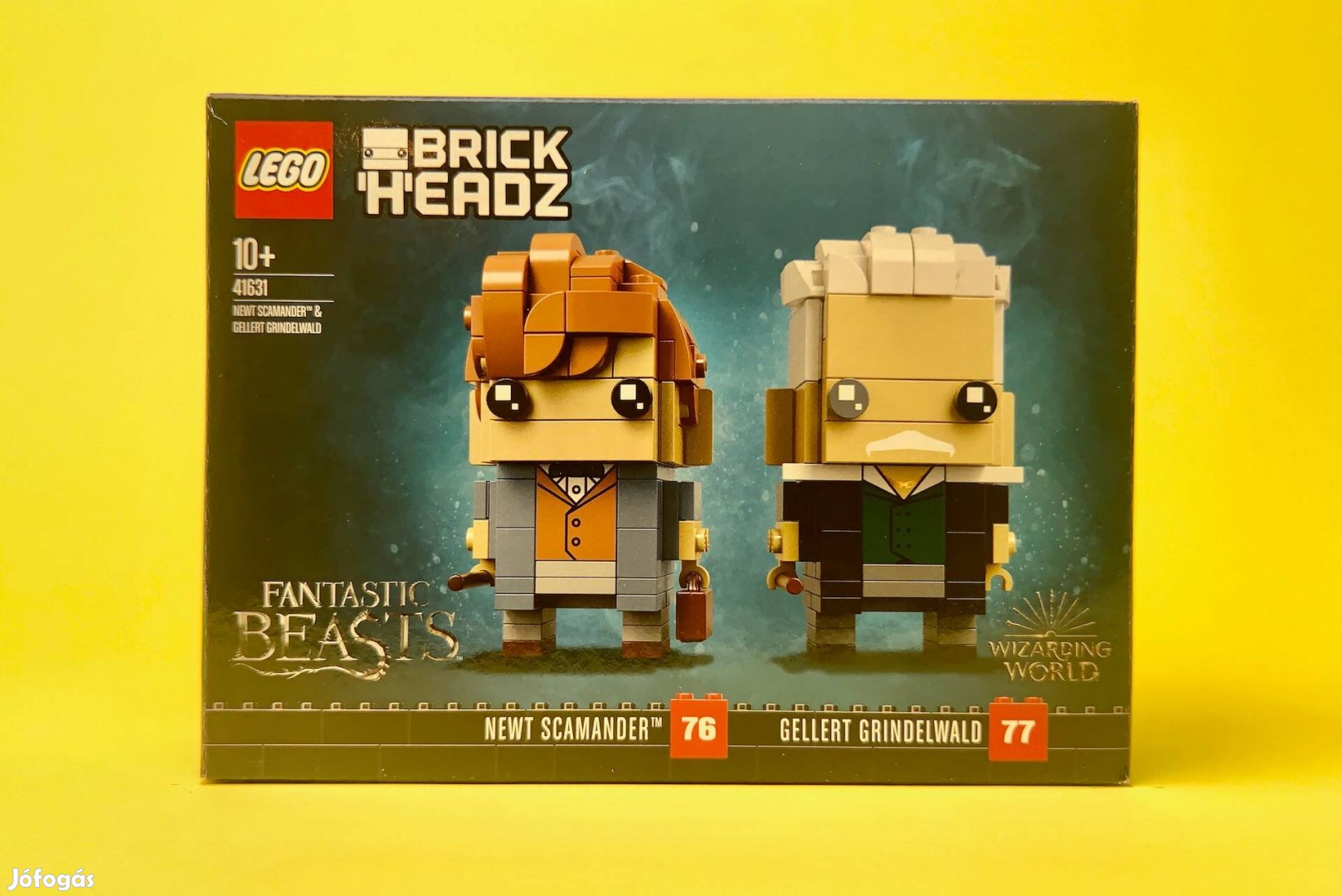 LEGO Brickheadz 41631 Newt Scamander & Gell Grindelwald, Új, Bontatlan