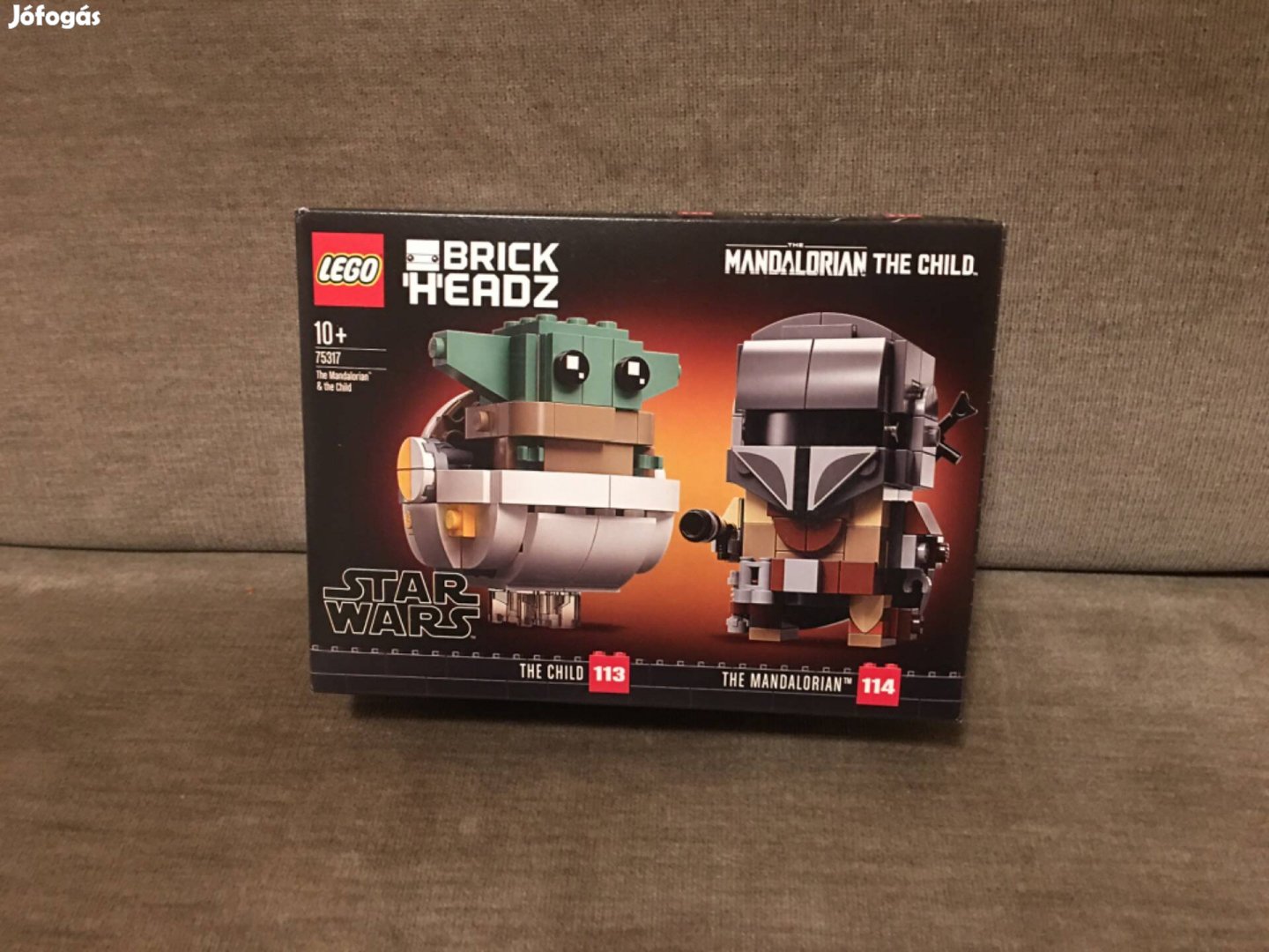 LEGO Brickheadz 75317 A Mandalóri és a Gyermek Új, bontatlan