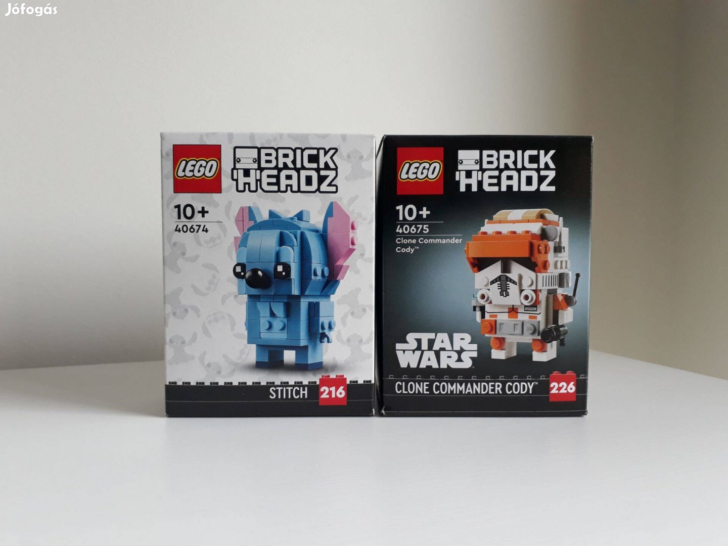 LEGO Brickheadz - 40674 Stitch + 40675 Cody - Bontatlan Új