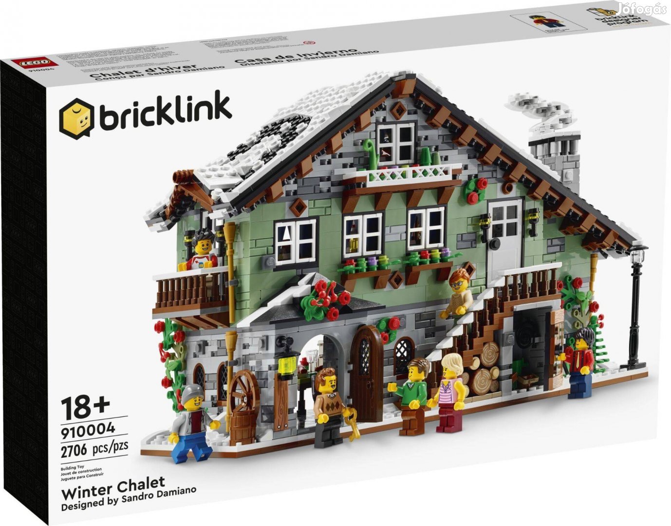 LEGO Bricklink 910004 Winter Chalet új, bontatlan