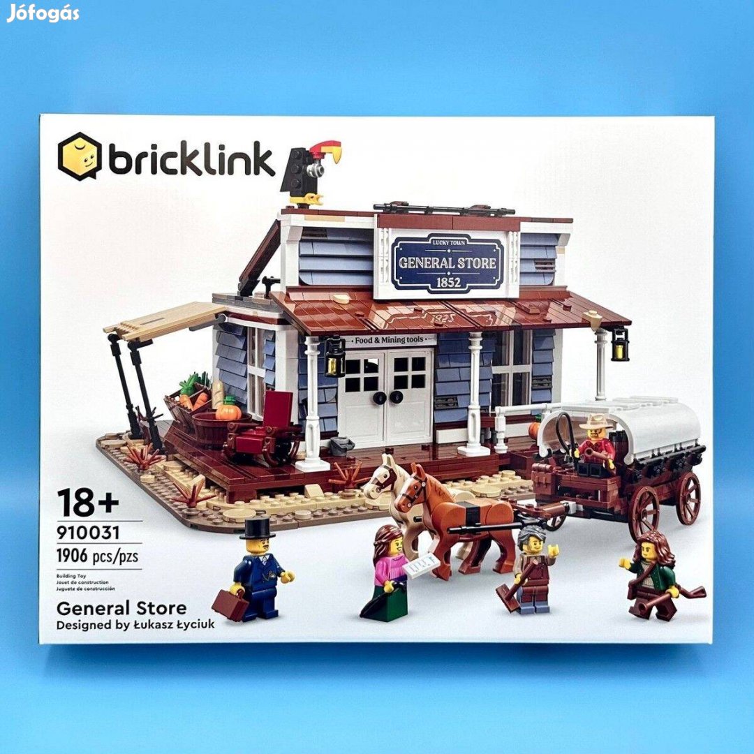 LEGO Bricklink 910031 General Store új, bontatlan