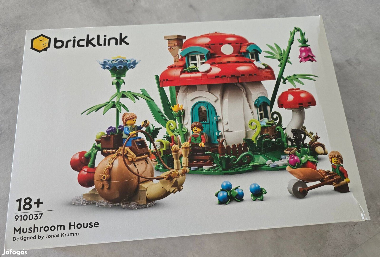 LEGO Bricklink Series 2 Mushroom House Gombaház 910037 Limitált kiadás