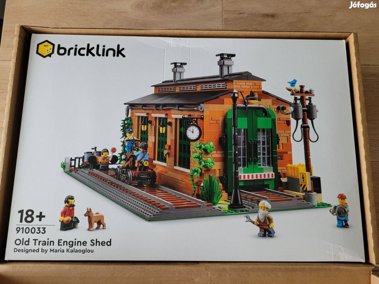 LEGO Bricklink - Régi vasúti motorház 910033