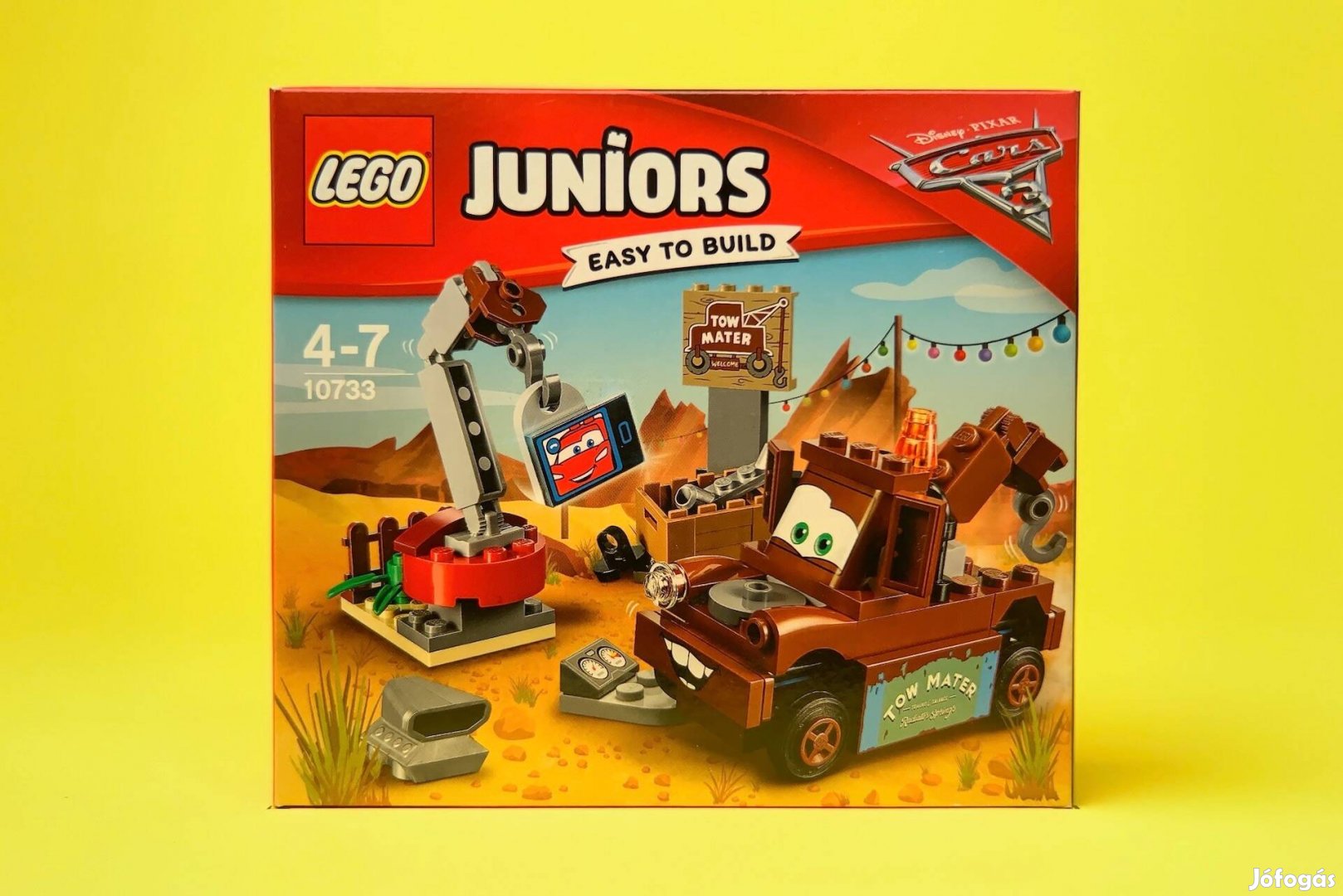 LEGO Cars 10733 Mater's Junkyard, Új, Bontatlan