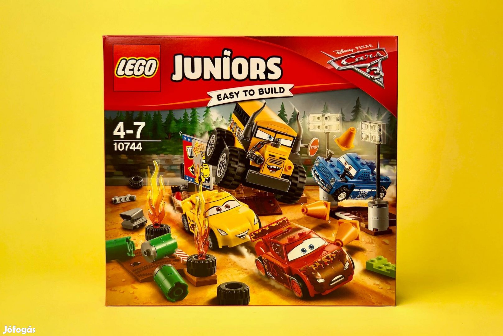 LEGO Cars 10744 Thunder Hollow Crazy 8 Race, Uj, Bontatlan