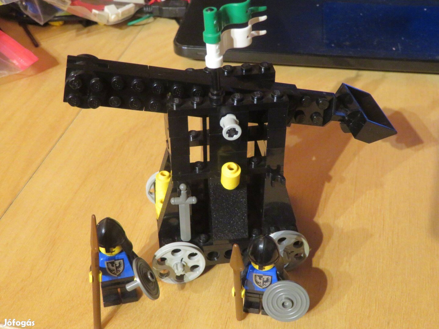 LEGO Castle 6030 katapult vár black falcon