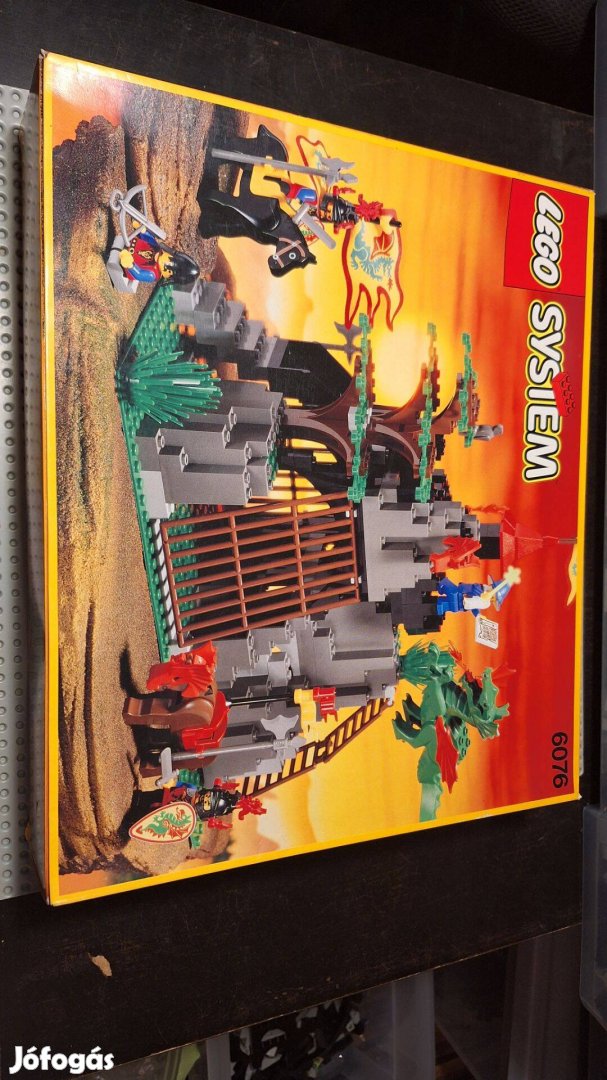 LEGO Castle 6076 dark dragons den doboz