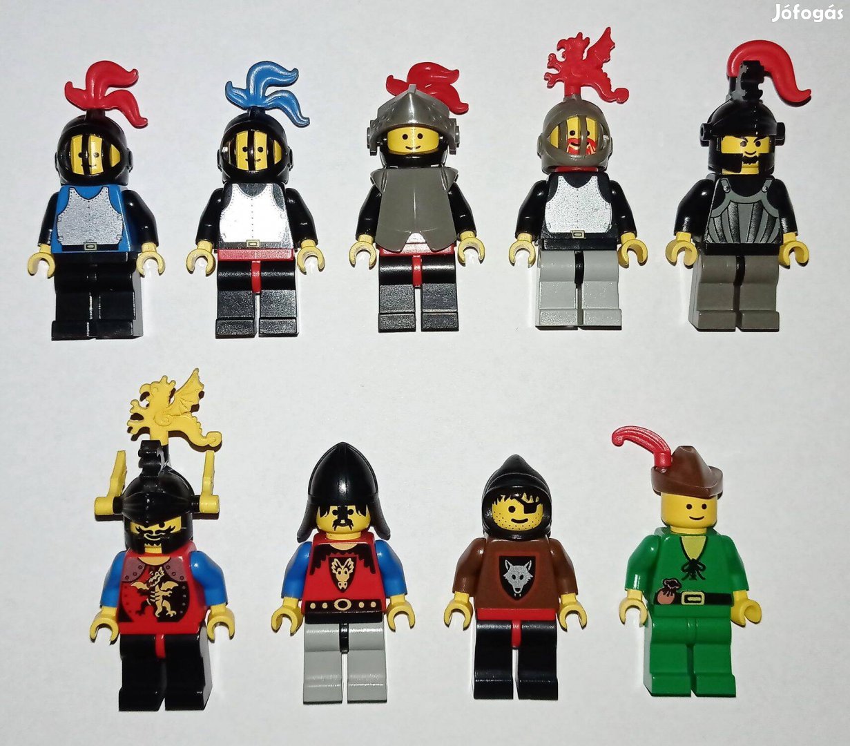 LEGO Castle, Pirates és Town minifigurák