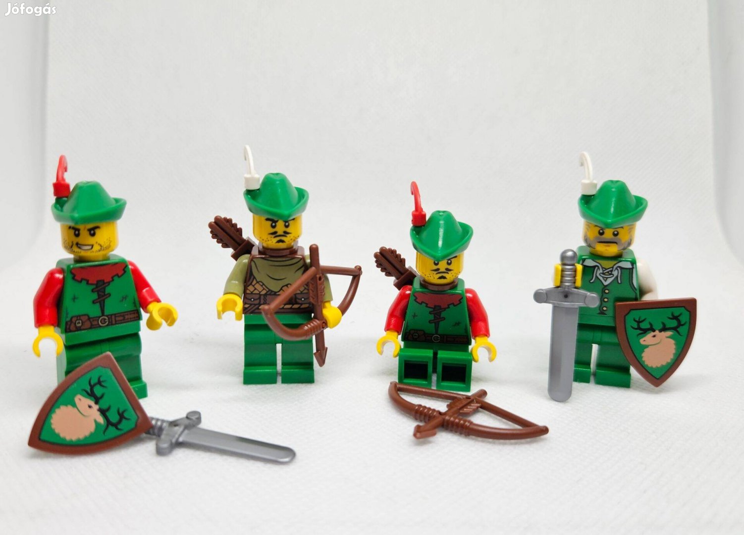 LEGO Castle - Forestman - Forestman 1. csapat - 4db figura - Új