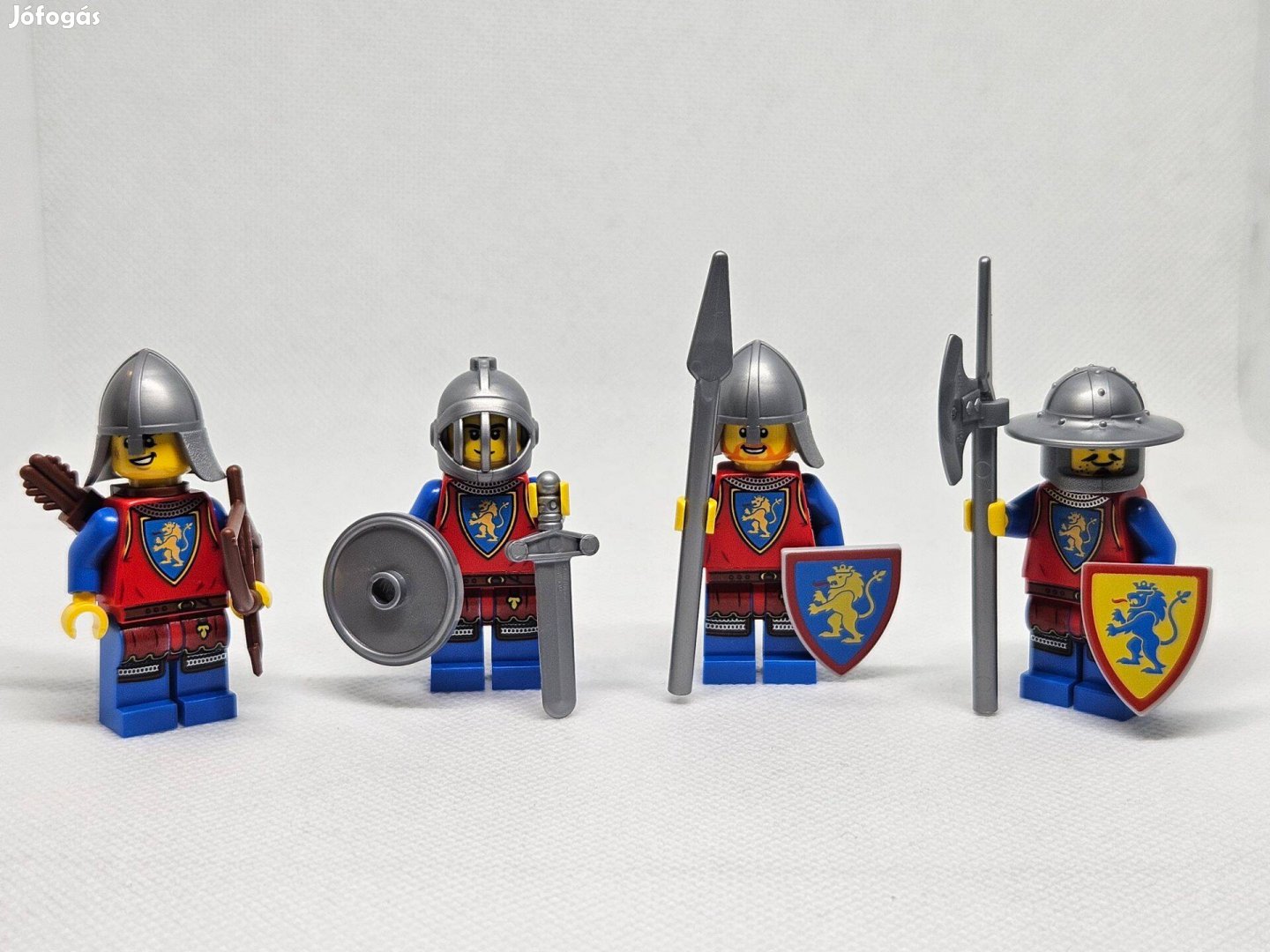 LEGO Castle - Lion Knights - Lion 1. csapat - 4 figura - Új