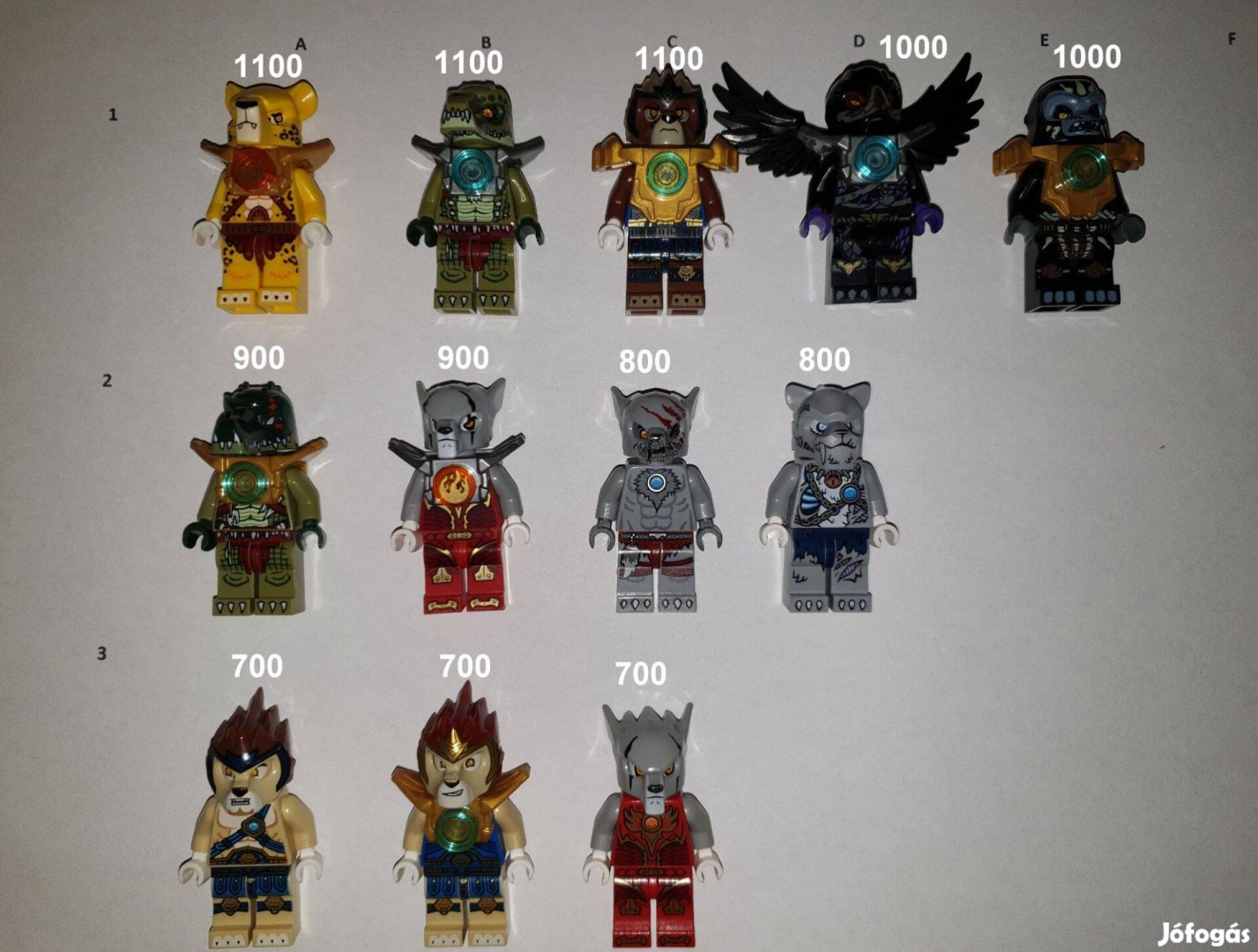 LEGO Chima figurák