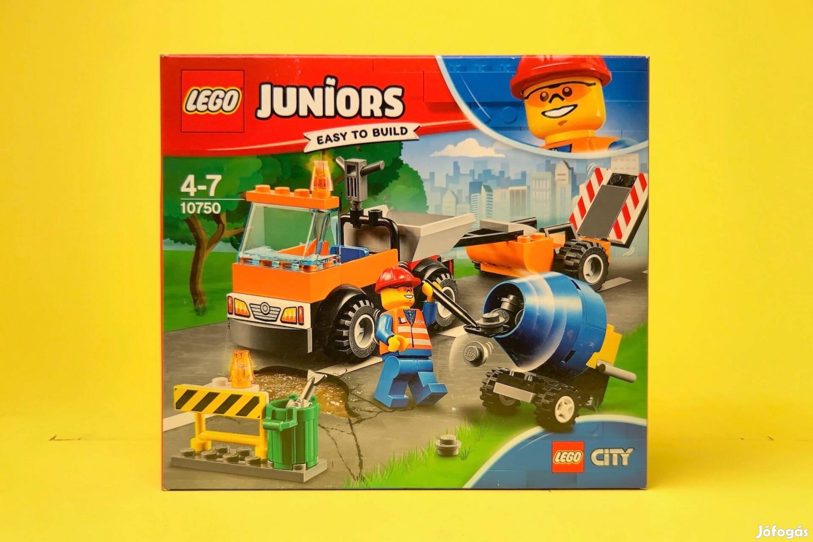 LEGO City 10750 Road Repair Truck, Új, Bontatlan