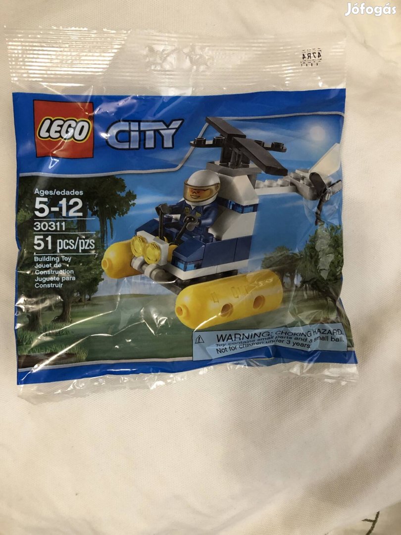 LEGO City 30311 Mocsári rendőrségi helikopter 