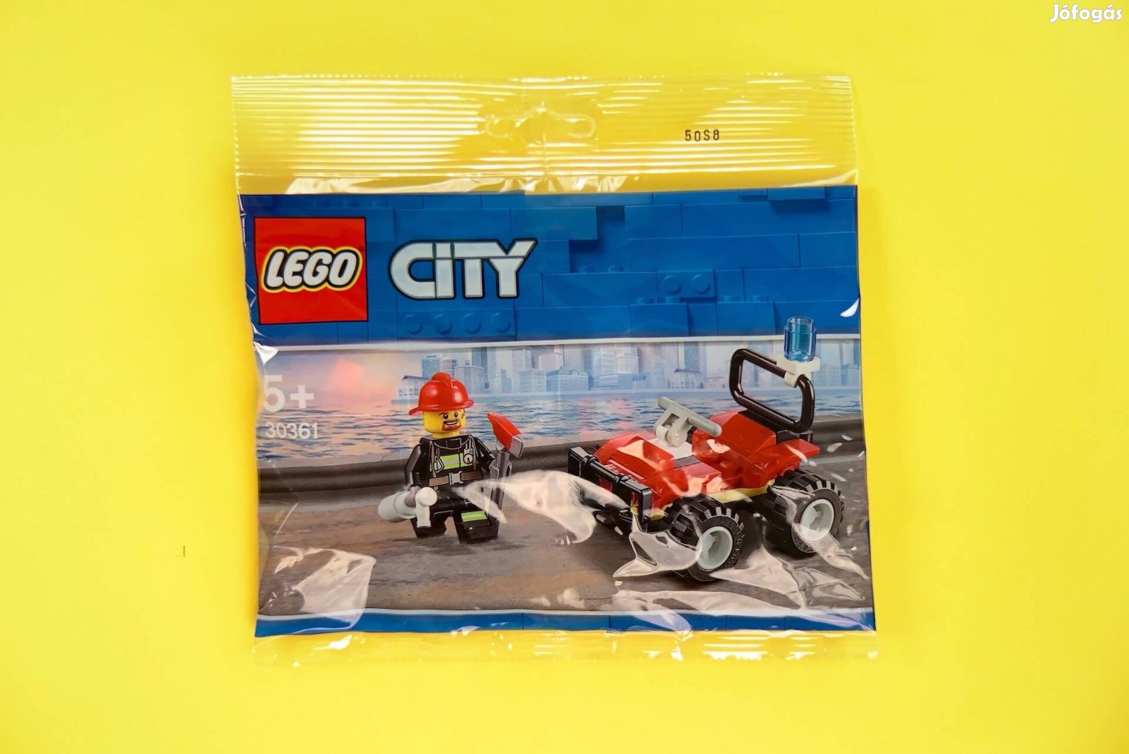 LEGO City 30361 Fire ATV, Új, Bontatlan