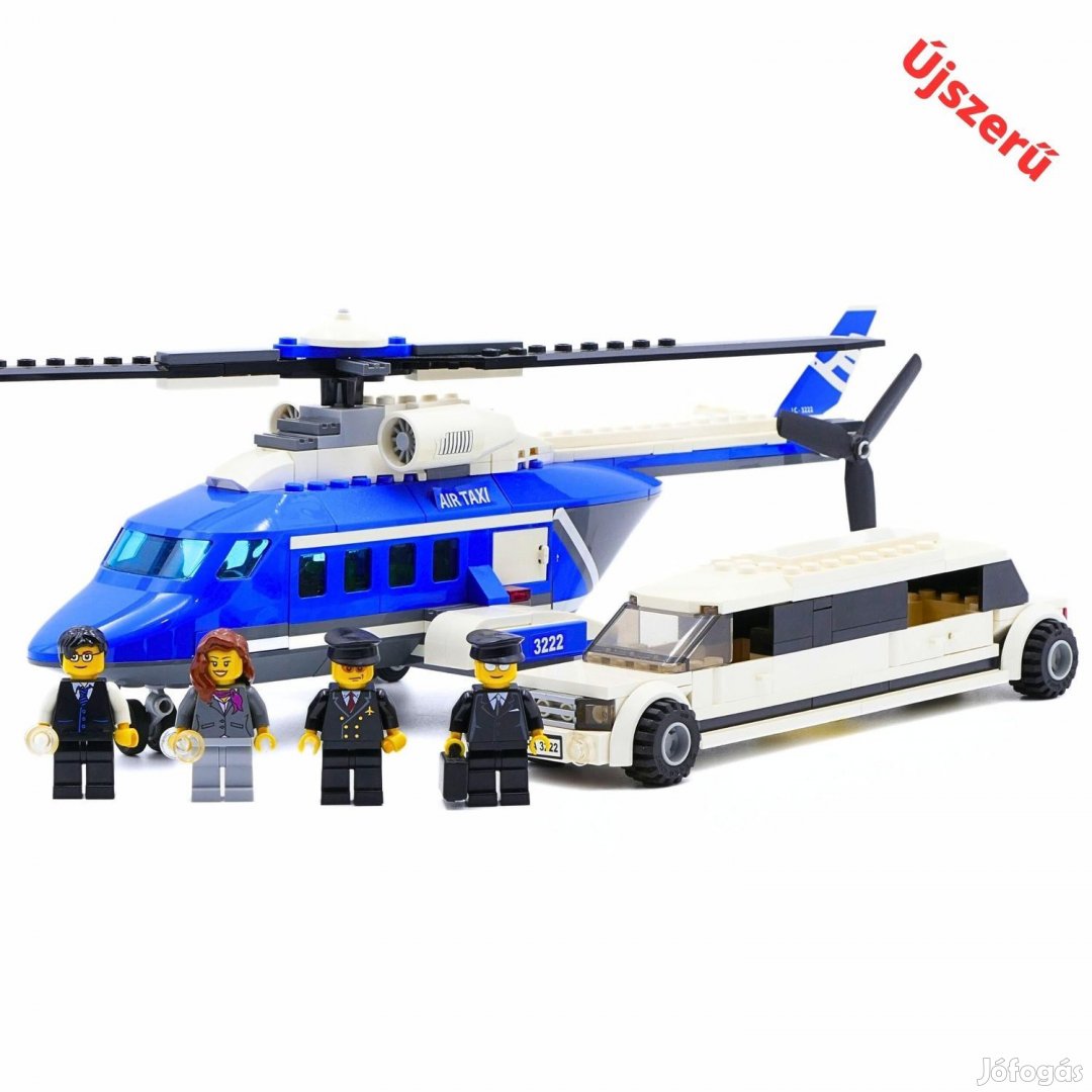 LEGO City 3222 Helikopter és Limuzin