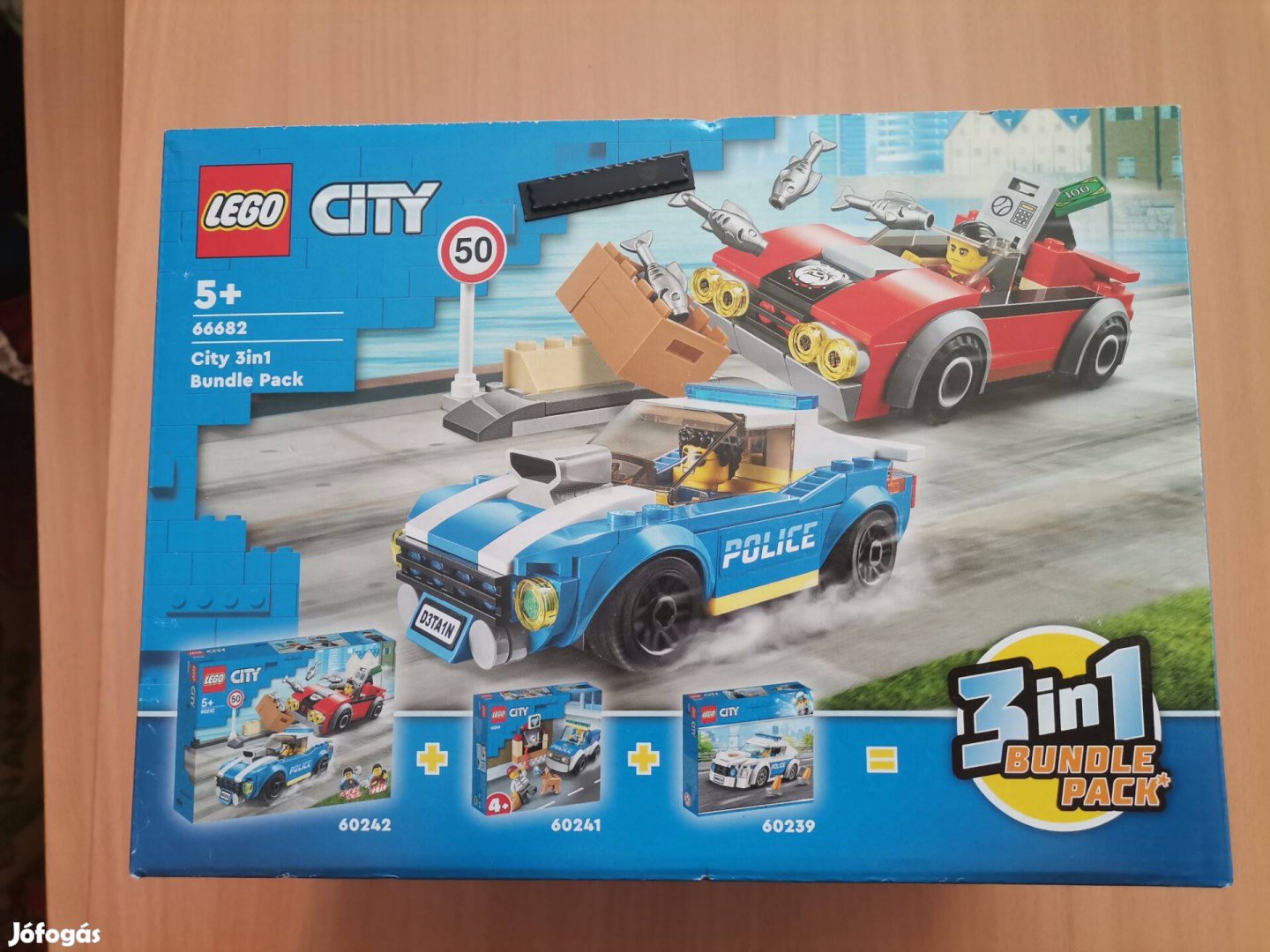 LEGO City 3 az 1 ben Rendőrségi szett 66682