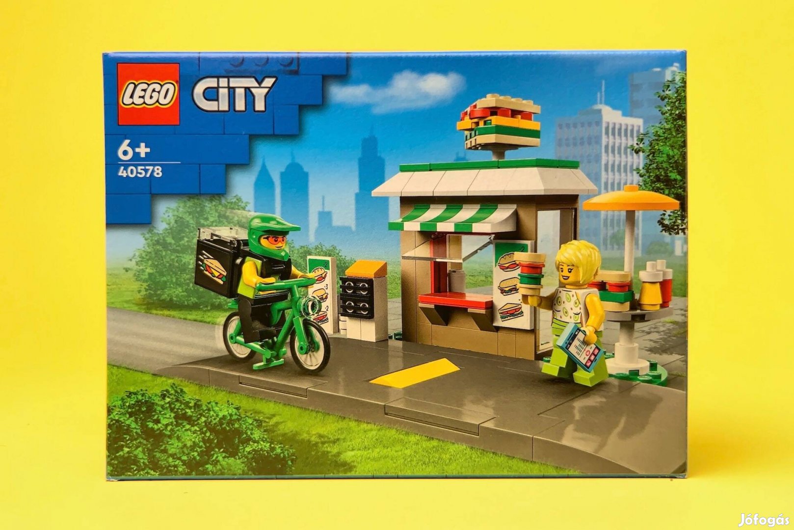 LEGO City 40578 Sandwich Shop, Új, Bontatlan