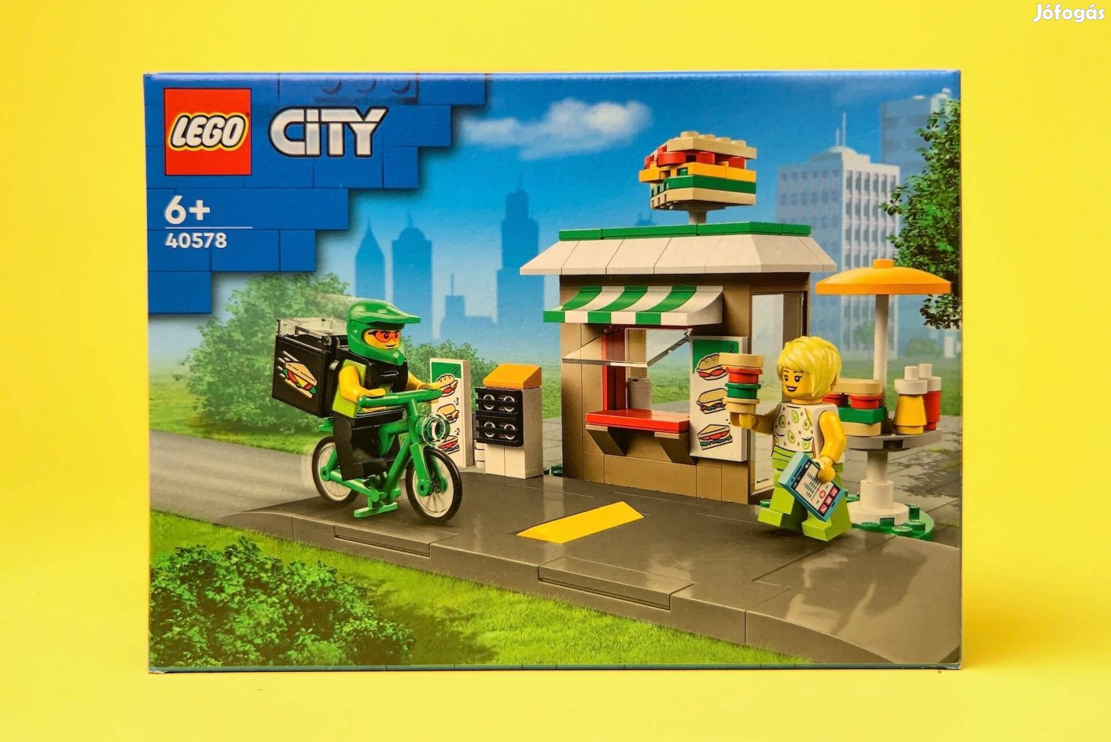 LEGO City 40578 Sandwich Shop, Új, Bontatlan