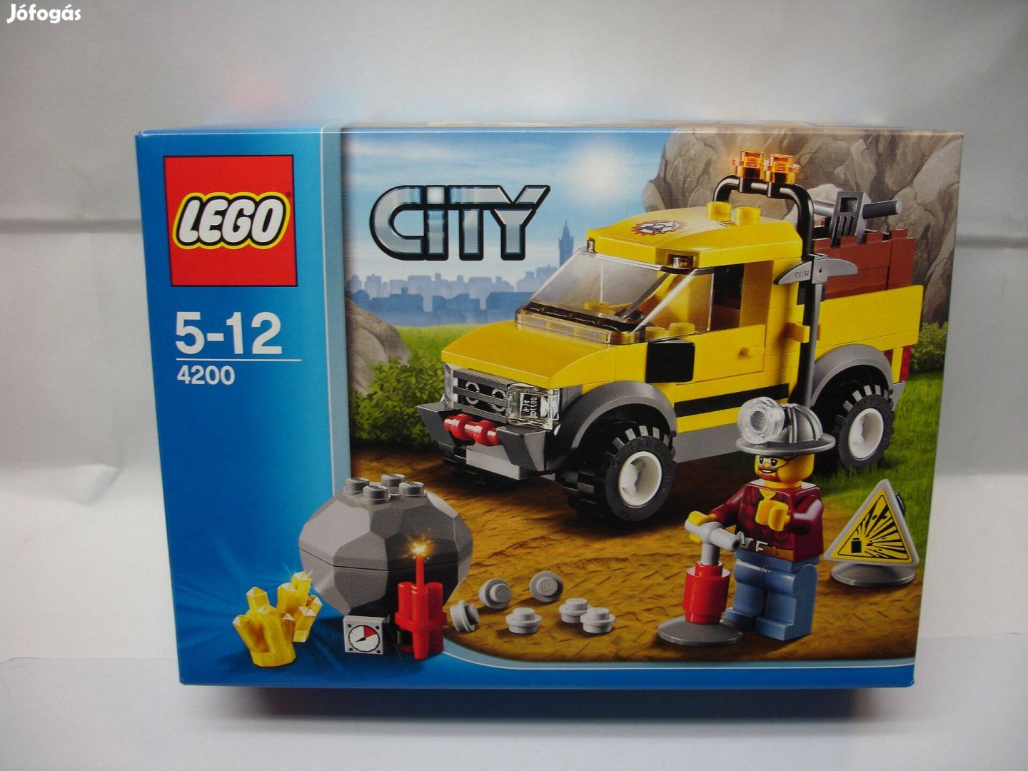 LEGO City 4200 4x4-es bányagép autó Bontatlan