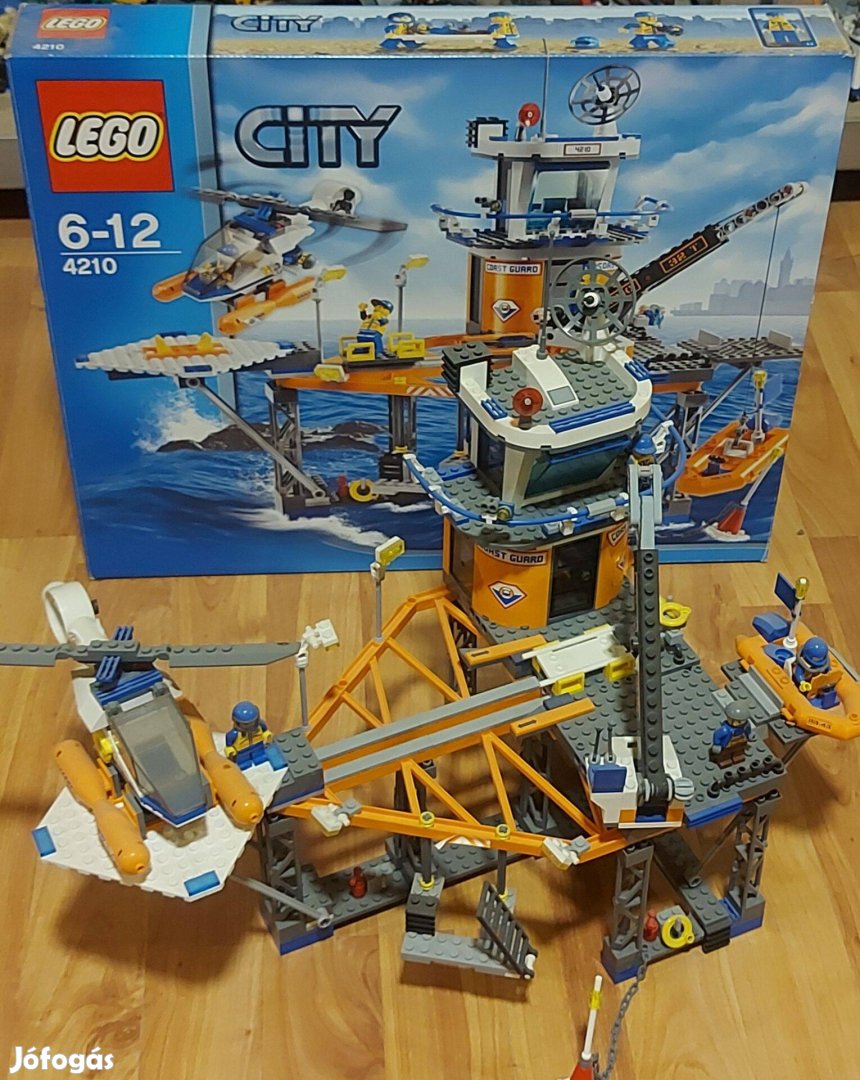 LEGO City 4210 parti őrség + doboz + leírás megkimélt BP!