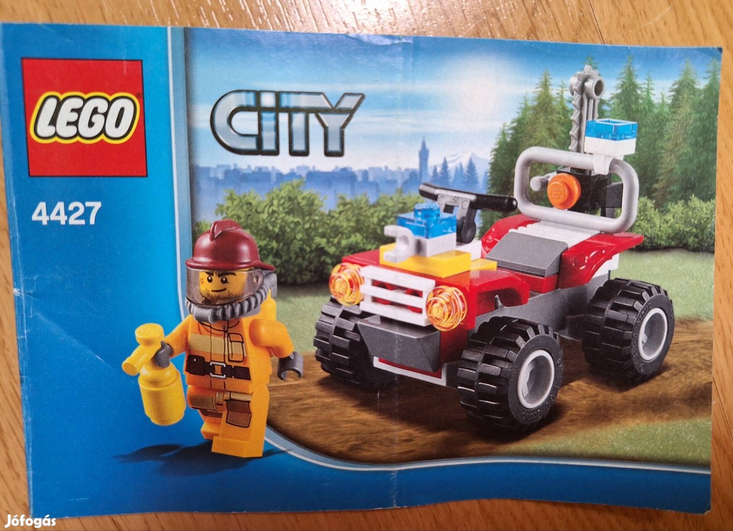 LEGO City 4427 Tűzoltó ATV