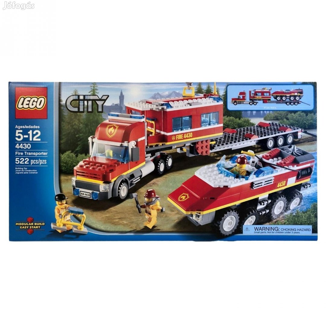LEGO City 4430 Erdei Tűzoltó szállító