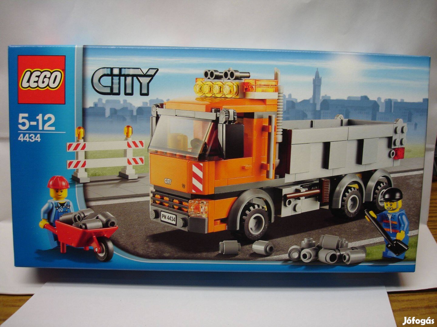 LEGO City 4434 Dömper Platós teherautó Bontatlan