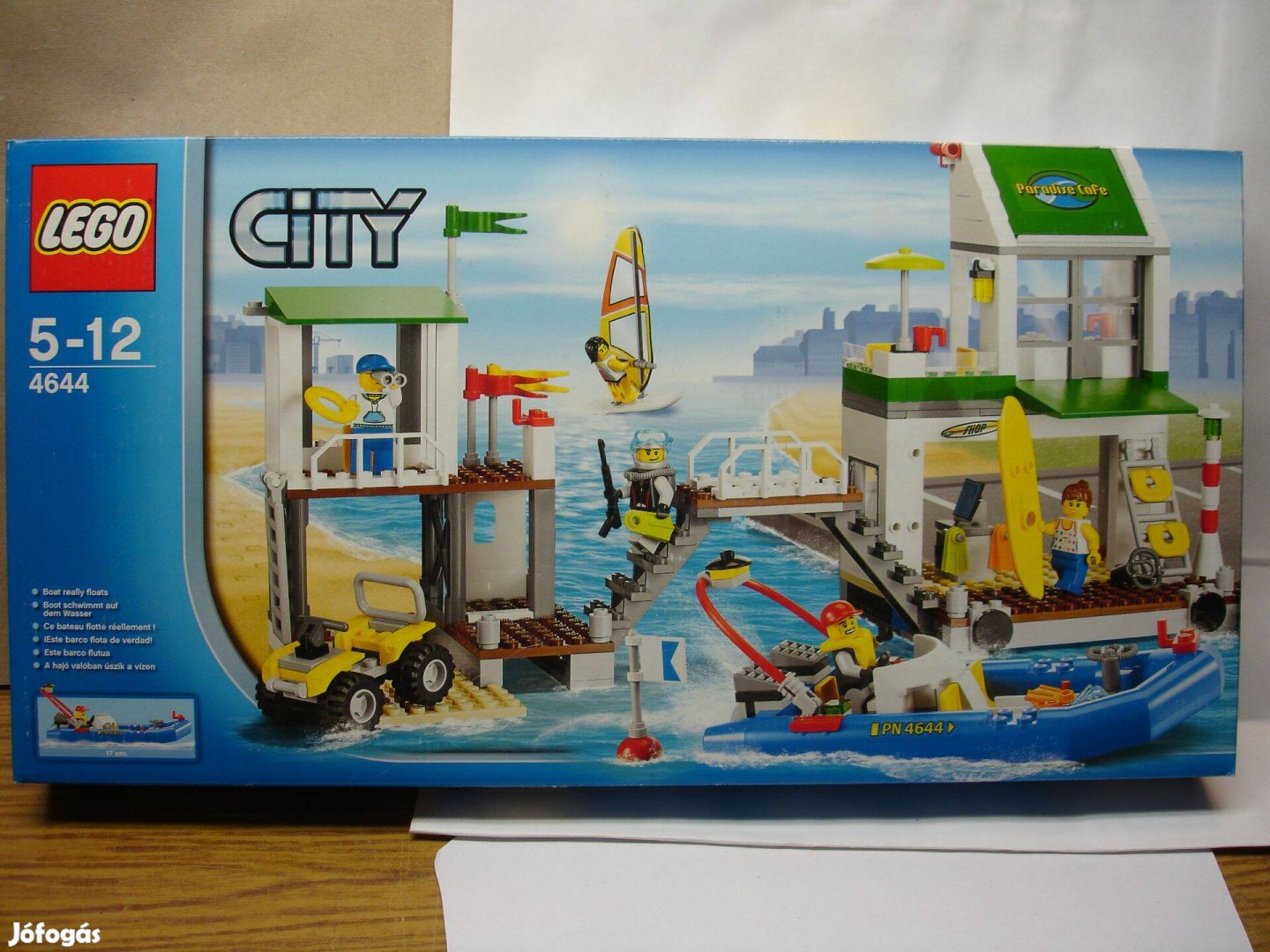 LEGO City 4644 Marina Kikötő Bontatlan