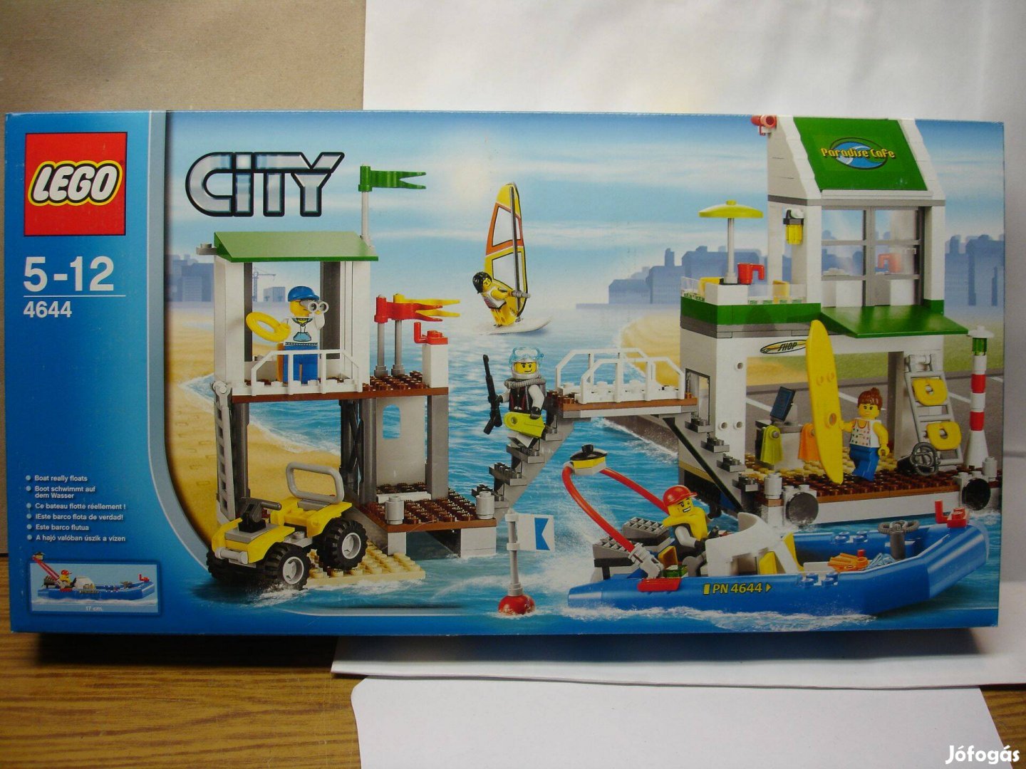 LEGO City 4644 Marina Kikötő Bontatlan