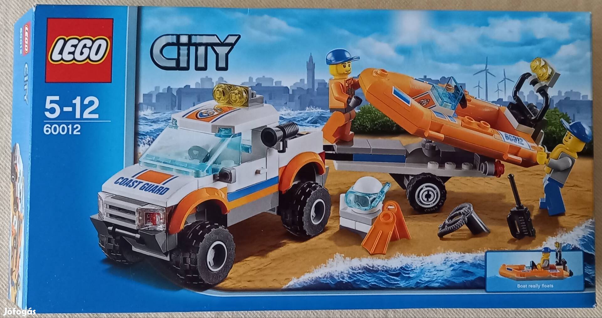 LEGO City 60012 4x4 & Könnyűbúvár hajó