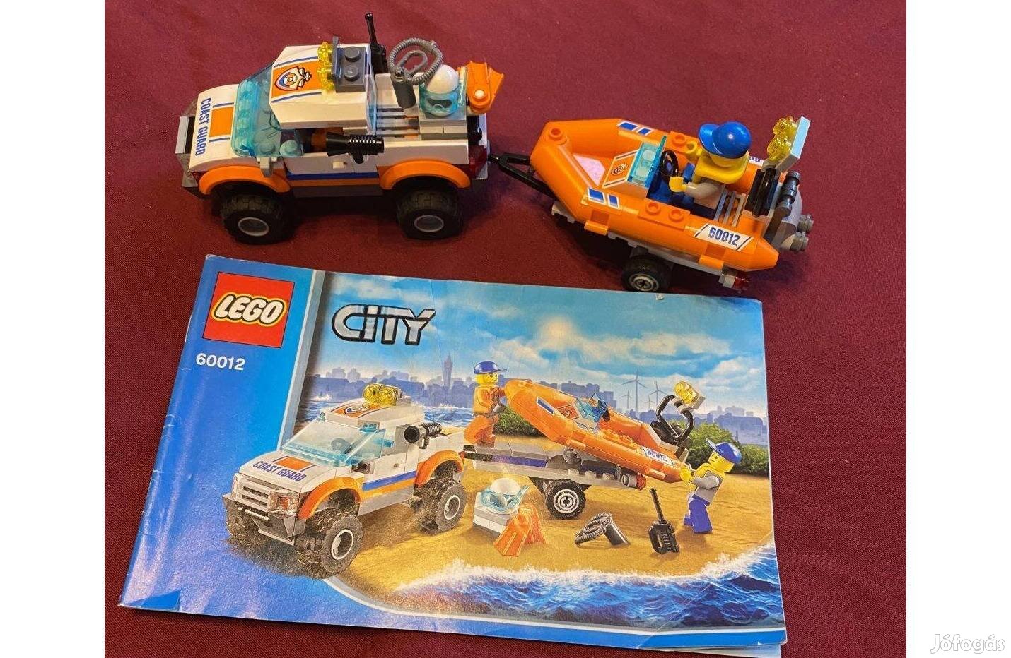 LEGO City 60012 - 4x4 Könnyűbúvár hajó autócsónak