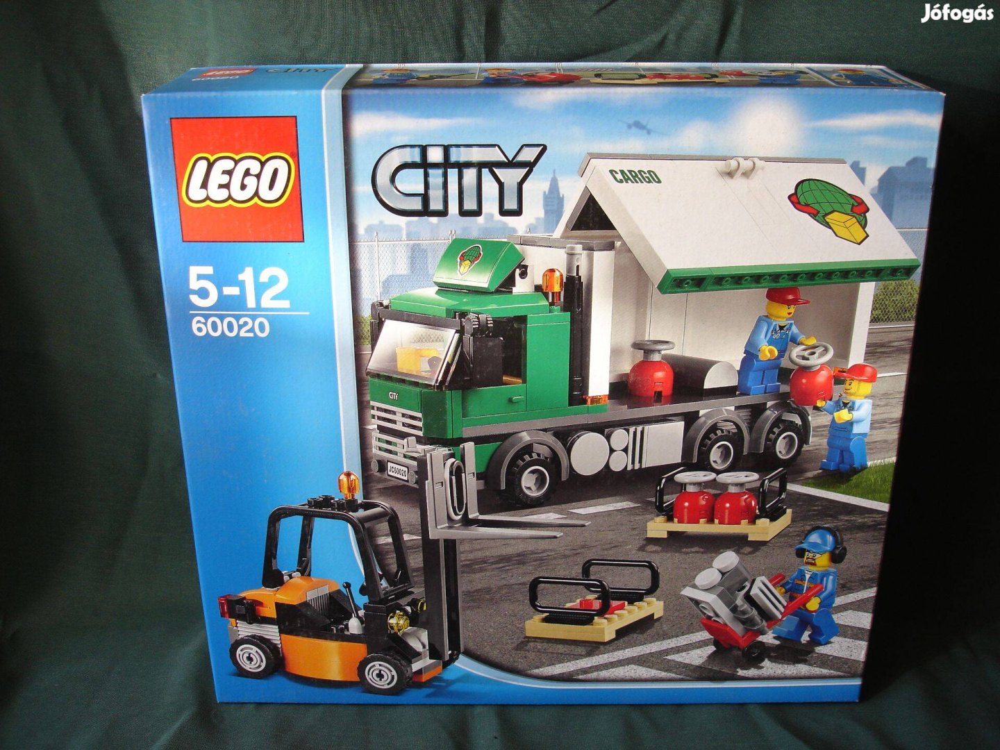 LEGO City 60020 Cargo teherautó és targonca Bontatlan
