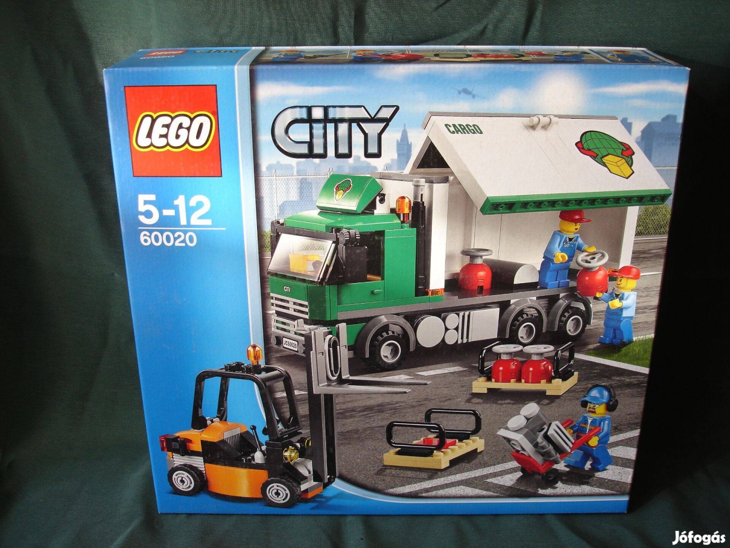 LEGO City 60020 Cargo teherautó és targonca Bontatlan